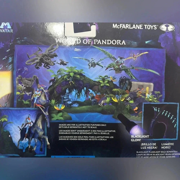 McFarlane - Disney Avatar - World of Pandora Deluxe Set - Tsu-Tey & Direhorse 🌊 - Picture 8 of 8